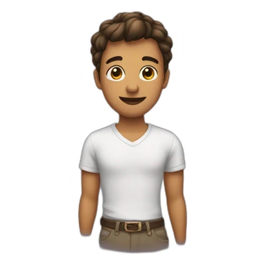 main qui forme un coeur sticker