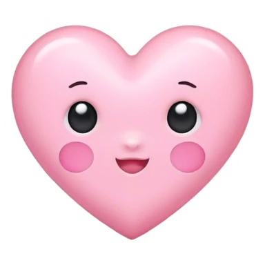 baby pink hearts  sticker