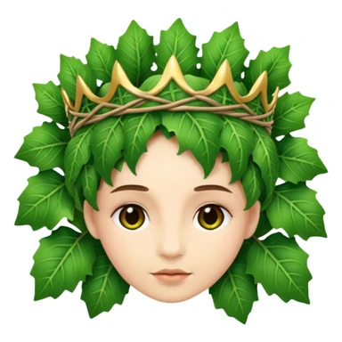 ivy crown sticker