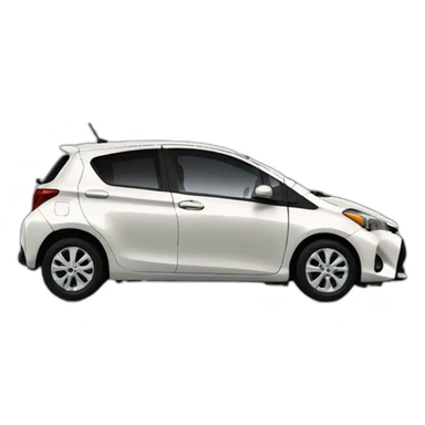 New Toyota yaris sticker
