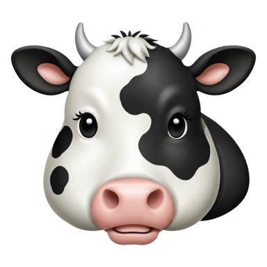 cow print pattern sticker