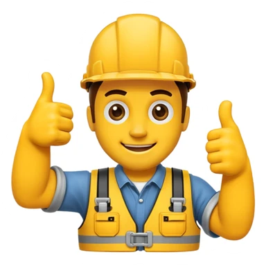 Pulgar arriba Dewalt sticker