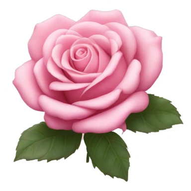 Baby pink rose  sticker
