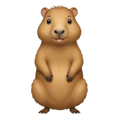 Capybara (Full) sticker