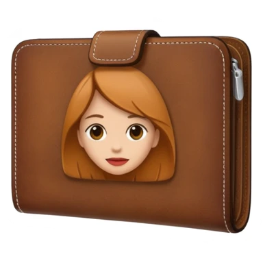 wallet with girlfriends picture in it sticker