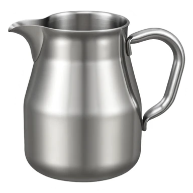 inox Milk pitcher

 sticker