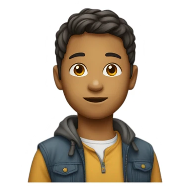 Enfant sur adulte sticker