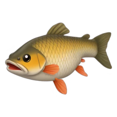 Carp koï sticker