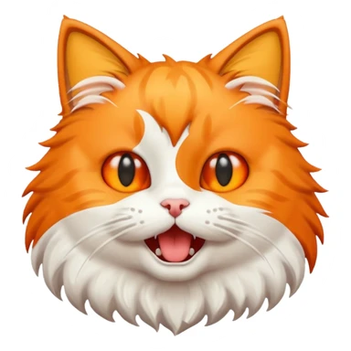 a cat emote that meows sticker