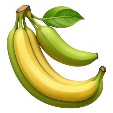 crear un emoji de platano verde para copiar y pegar en fb sticker