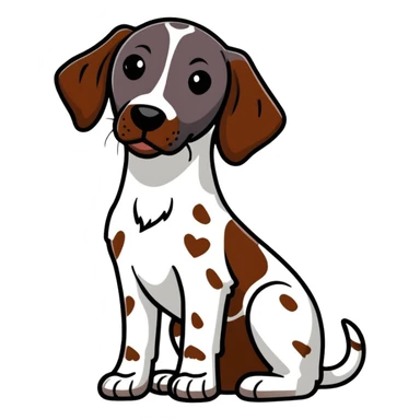 German Shorthair Pointer  sticker