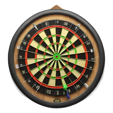 DART BOARD sticker