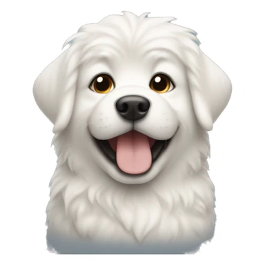 Samojeed puppy sticker