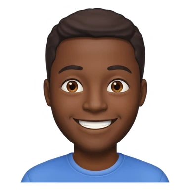 Ear of a black man sticker