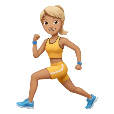 Exercício emoji aesthetic sticker
