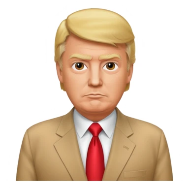 Donald Trump buscando ah Nicolás maduro sticker