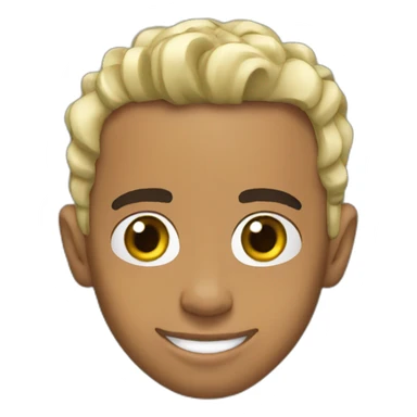 Lewis Hamilton with locks sticker