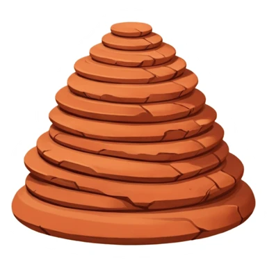 terracotta sticker