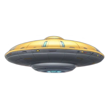flying-saucer sticker