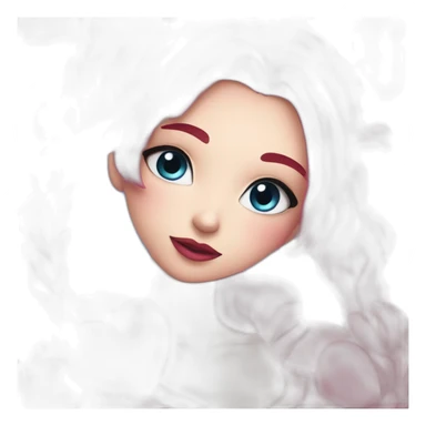 Coeur rouge bleu rose sticker