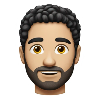 black haired stubble white male portrait, masterpiece, hd, realistic, more realistic sticker