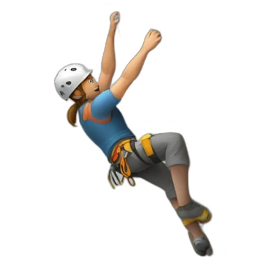 rock climbing Vi from Arcane sticker