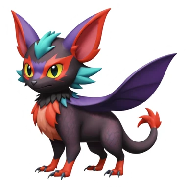  Noibat-Noivern-Trico-Nargacuga-Litten-Hybrid sticker