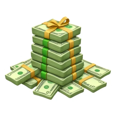 Maleta de dinero sticker