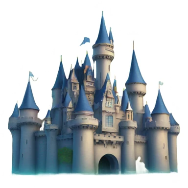 disney castle under water sticker