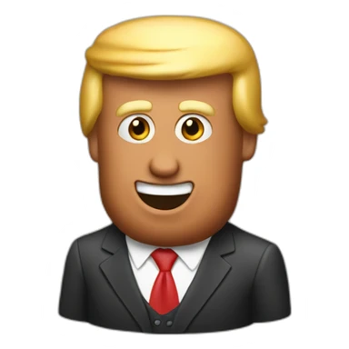 trump-riding-sausage sticker