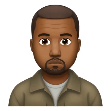 kanye west being sad sticker