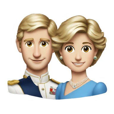 princess diana and prince charles and prince william and prince harry sticker