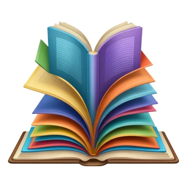 an open book with wallpaper samples. sticker