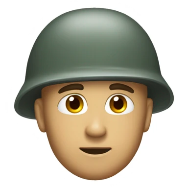 Soldat avec un genou à terre  sticker