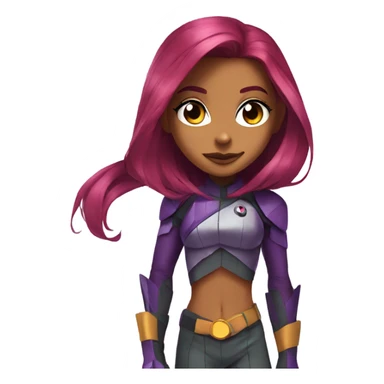 Teen Titans Starfire sticker