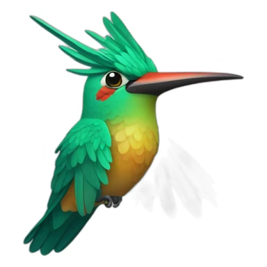 humming bird chaman sticker