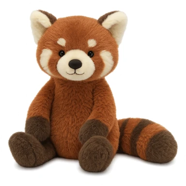 jellycat stuffed plush red panda sticker