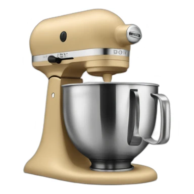 Pilsbury doughboy in a stand mixer sticker