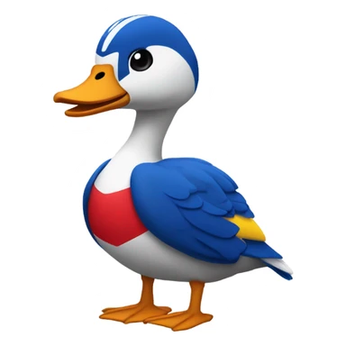 Porch goose in josh Allen jersey sticker