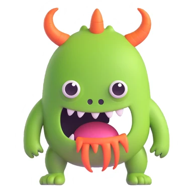 halloween monster  sticker