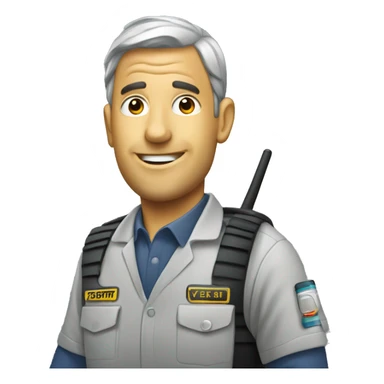 Walkie talkie sticker