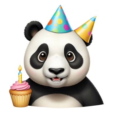 Panda celebrating birthday at San Diego Zoo sticker