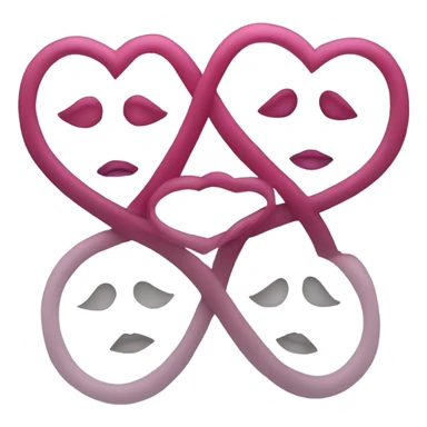 🤍💋♾️🫂 sticker