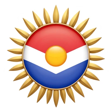 Assyrian flag  sticker