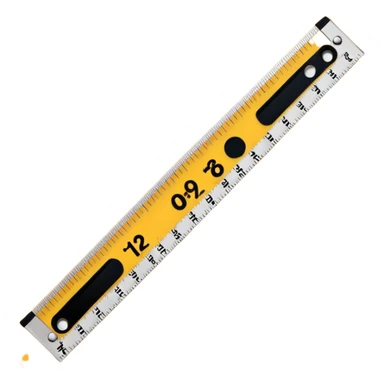 Measure ruler sticker