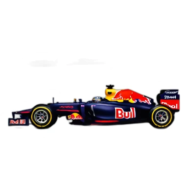 formula 1 car red bull livery  sticker