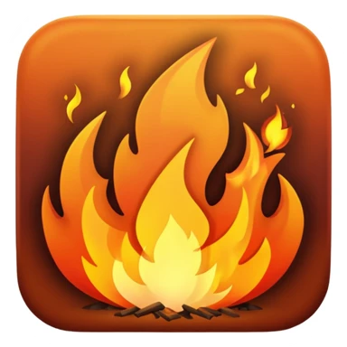 temperature in warm hues sticker