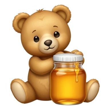 I love you more than pooh loves honey  sticker