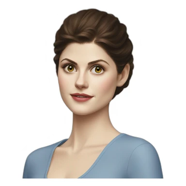 alexandra daddario sticker