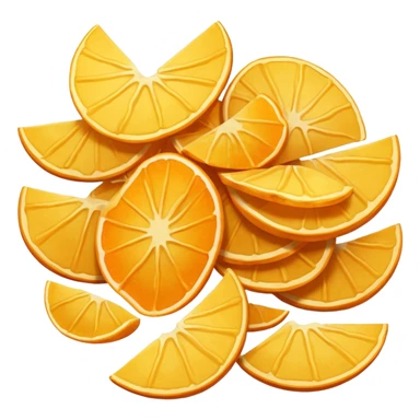 orange potato chips sticker
